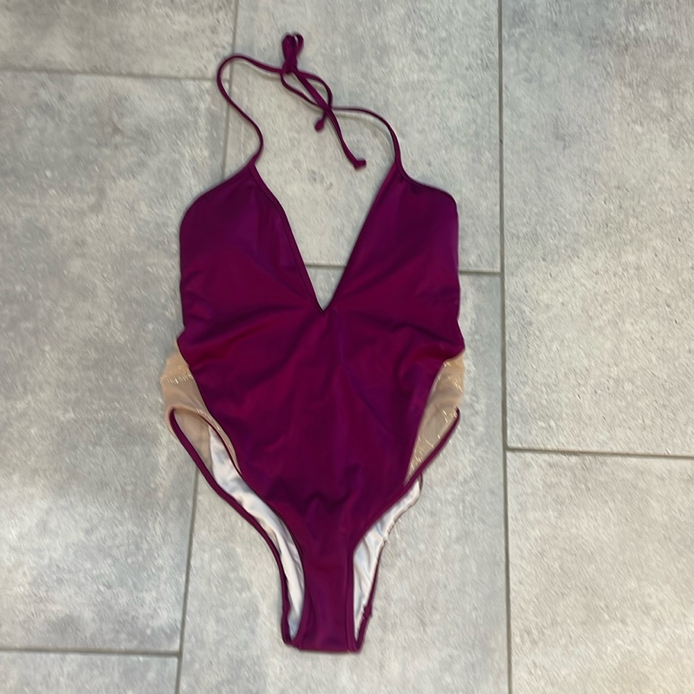 PINK one piece suit